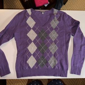 Apt 9 100% cashmere sweater large